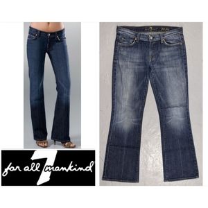 Flip Flop 7 For All Mankind boot cut jeans